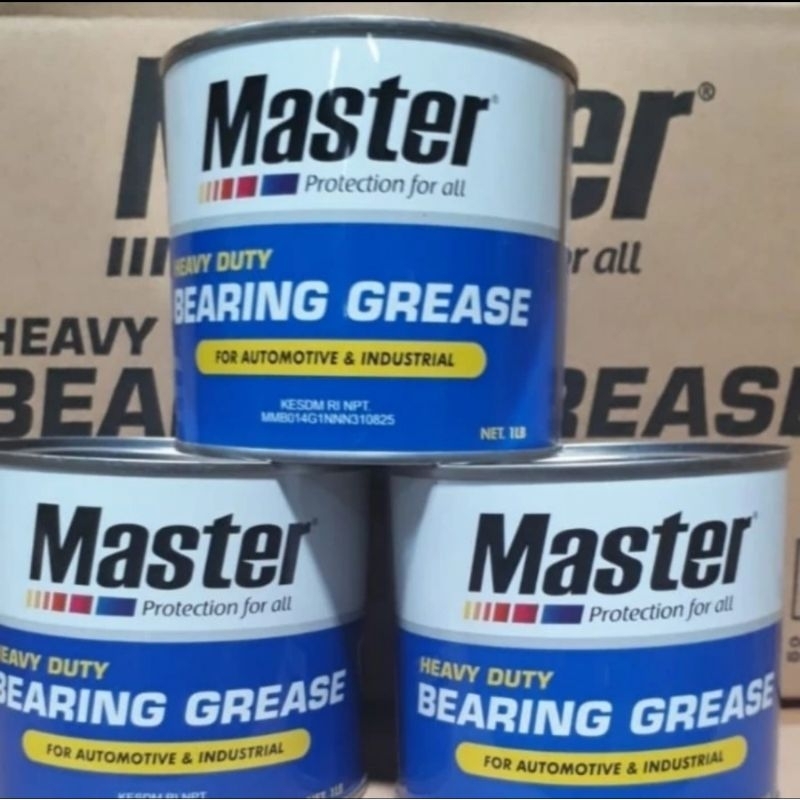 master bearing grease Gemuk/sempet/Grease MASTER Heavy Duty Bearing Grease 1LB (454gram)