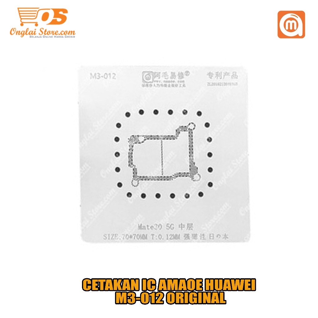 CETAKAN IC AMAOE HUAWEI M3-012 ORIGINAL