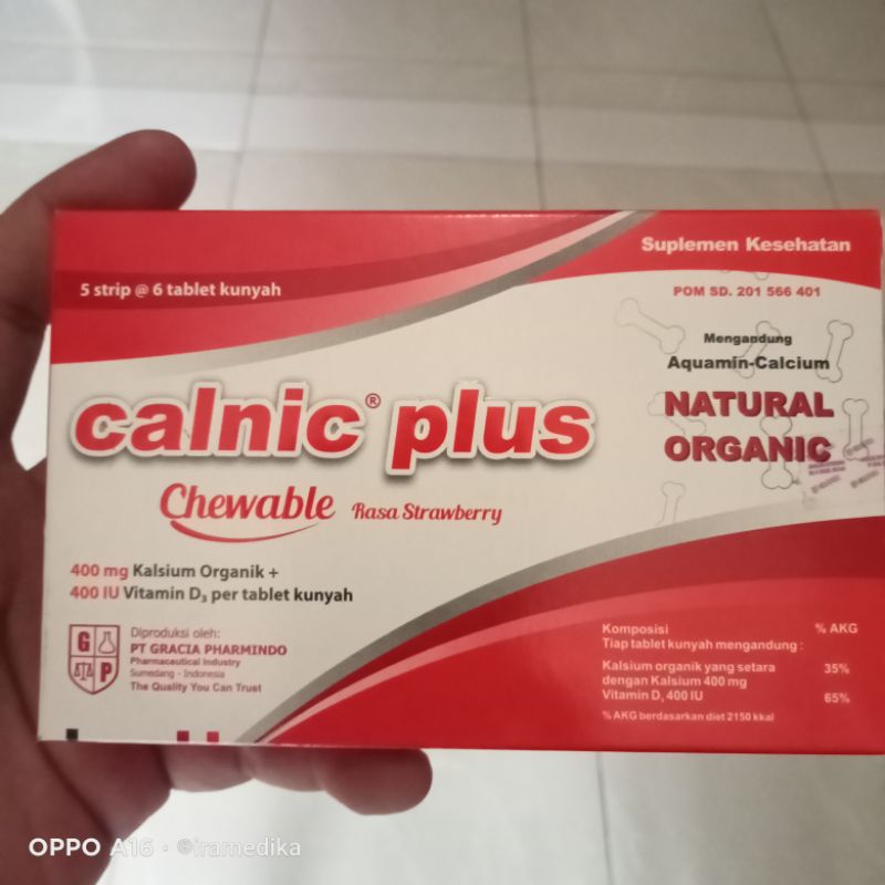 CALNIC PLUS Chewable 30tablet