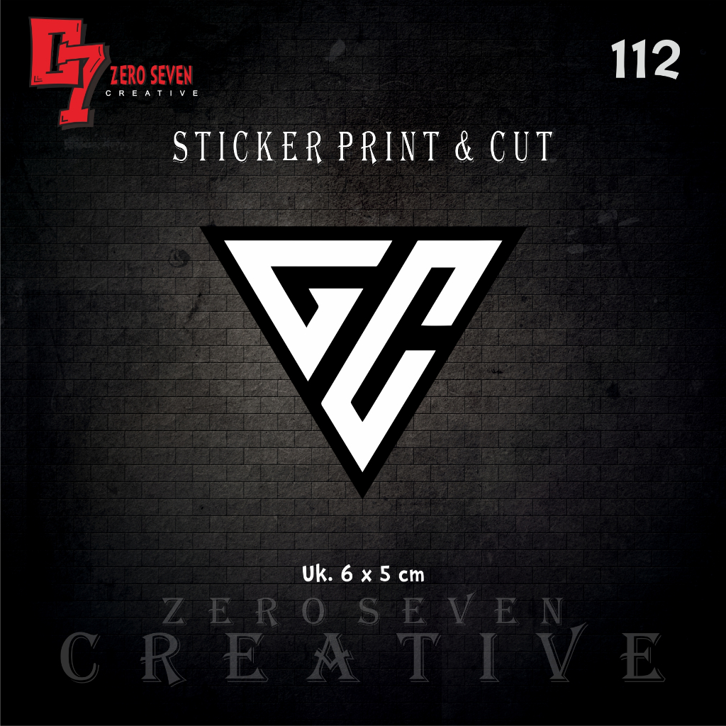 STIKER GC / STIKER RACING / STIKER MOTOR / STIKER AESTHETIC / VYNIL / STIKER PRINT & CUT