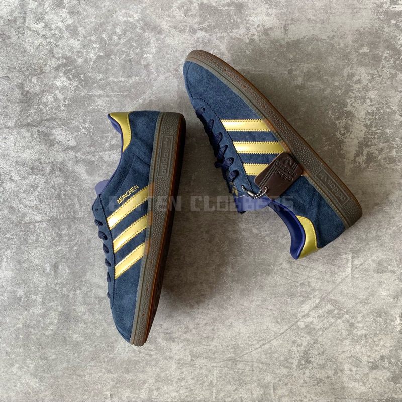 ADIDAS ORIGINALS CITY SERIES MUNCHEN SPZL “NAVY GOLD”