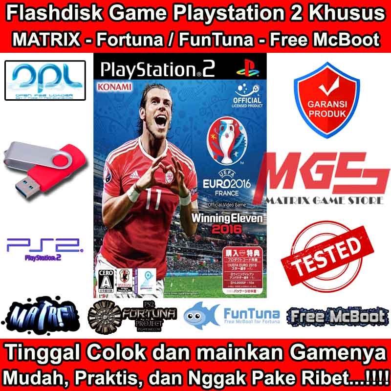 Flashdisk Game PS2 PS 2 Winning Eleven 2016 - Euro 2016 France