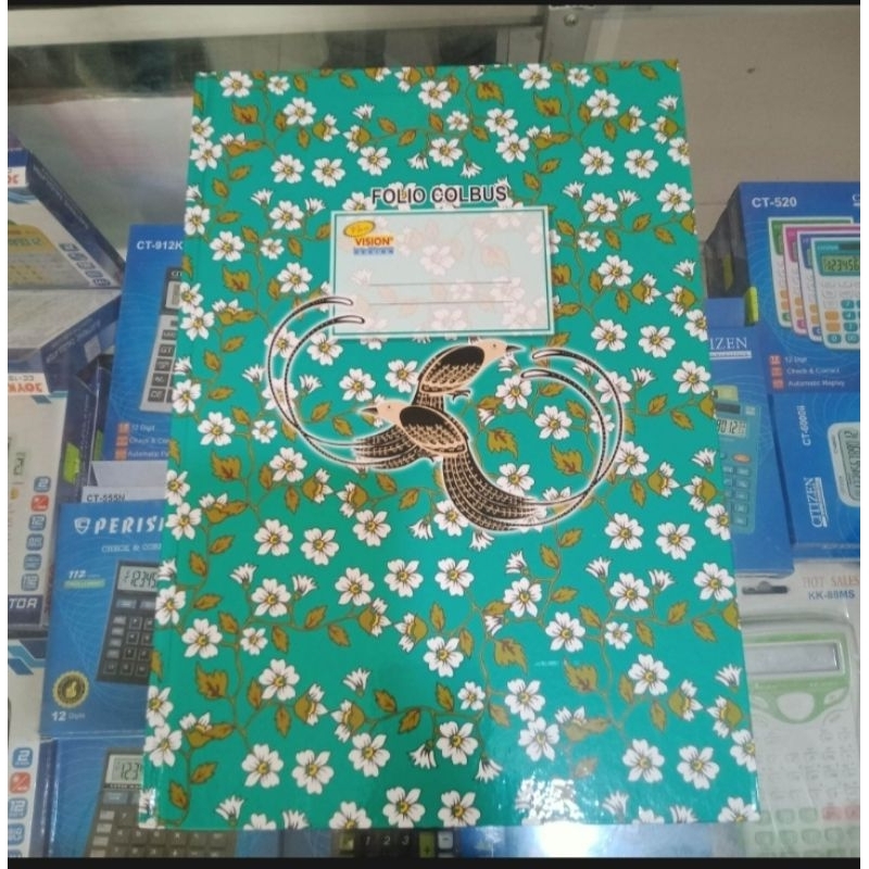 

BUKU FOLIO 100 LEMBAR HARDCOVER