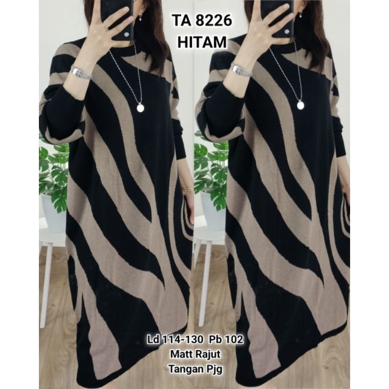 TA 8873 TA 8226# Long Tunik Rajut Bangkok