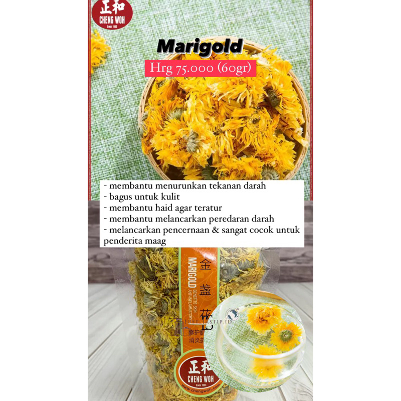 

Marigold Cheng woh (PO PENANG)