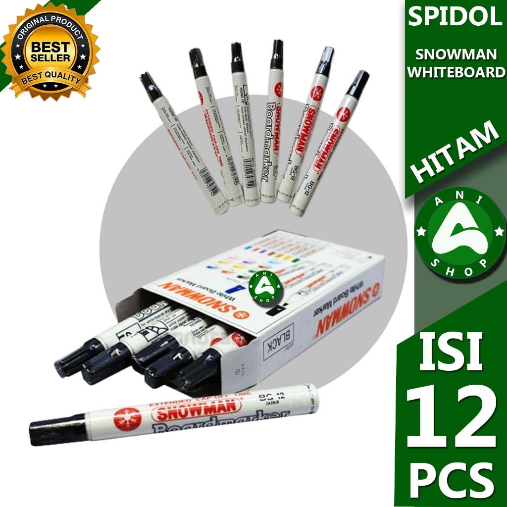 

SPIDOL WHITEBOARD SNOWMAN ORIGINAL 1 PAK ISI 12 ani shopp