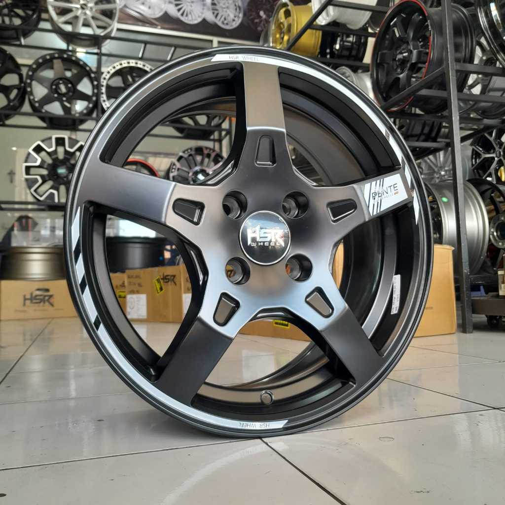 Velg Hsr Pentw Lobang 4x100 Ring 15 Promo Velg Mobil Ayla Karimun Starlet