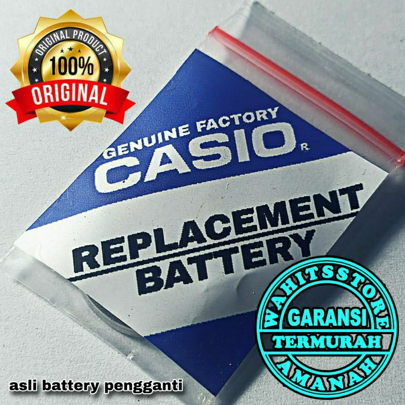 Baterai Jam Tangan Casio GA-1100 GA1100 GA 1100 Asli Baterai Pengganti