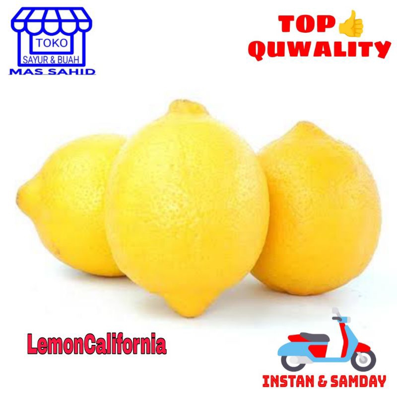 

Lemon import/Lokal California Jeruk Lemon Segar