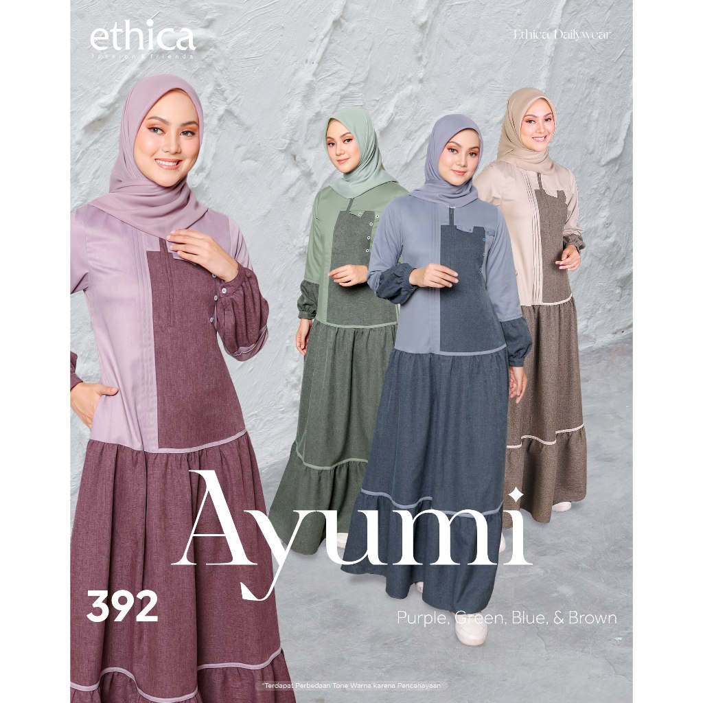 Ethica Ayumi 392 Gamis Daily