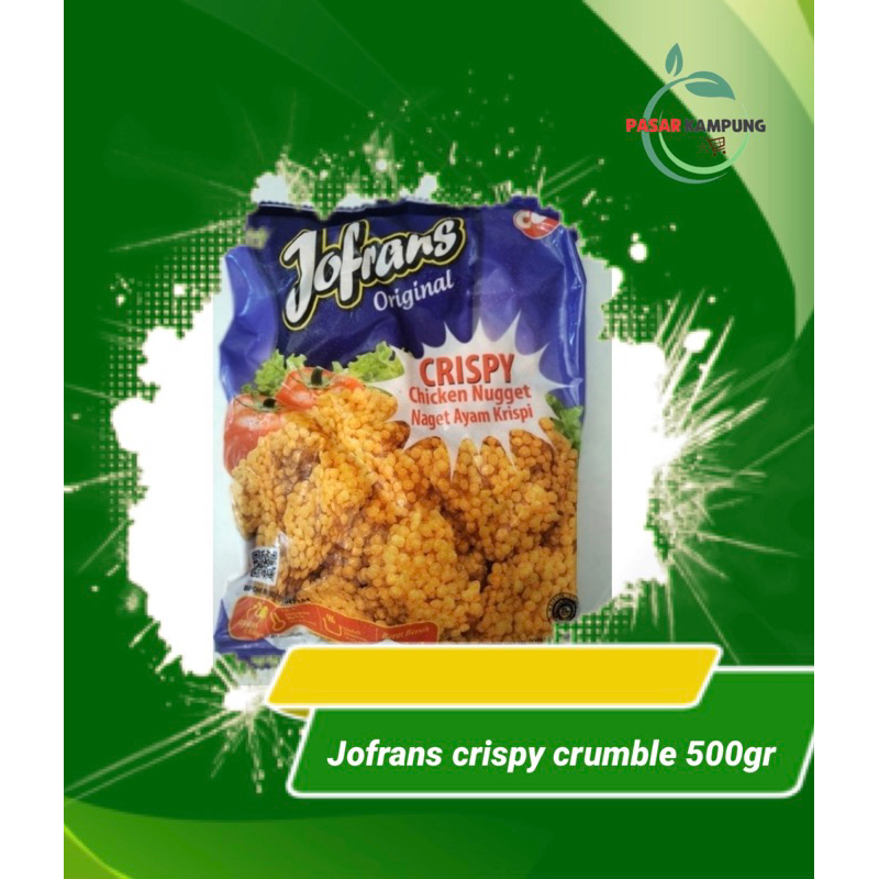 

jofrans crispy chicken crumble 500gr