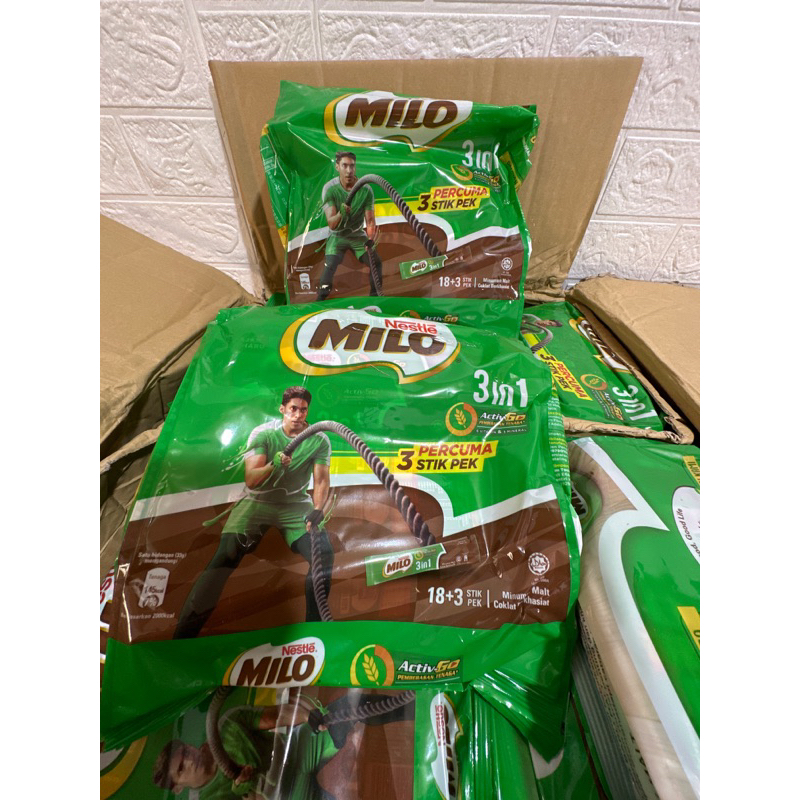 

Milo 3 In 1 (18sachet&21sachet) exp terbaru 2025