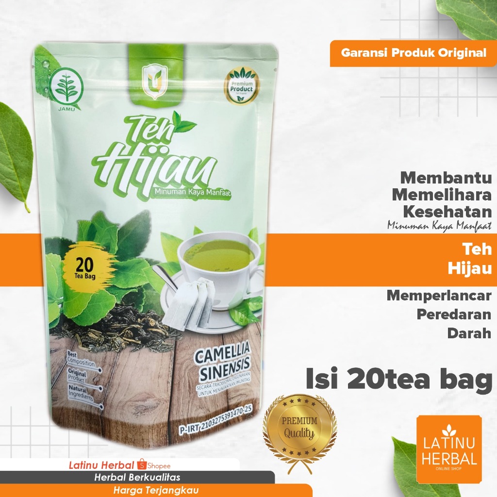 

Teh Hijau Penurun Berat Badan Diet Detoks Original Usybah