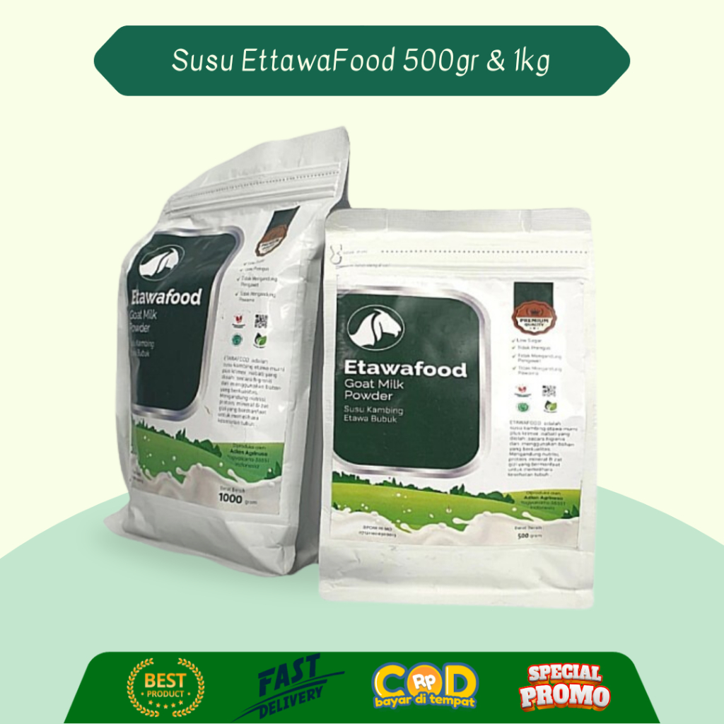 

Susu Kambing Etawa Etawafood 1kg Kualitas Premium etawalin kaya protein