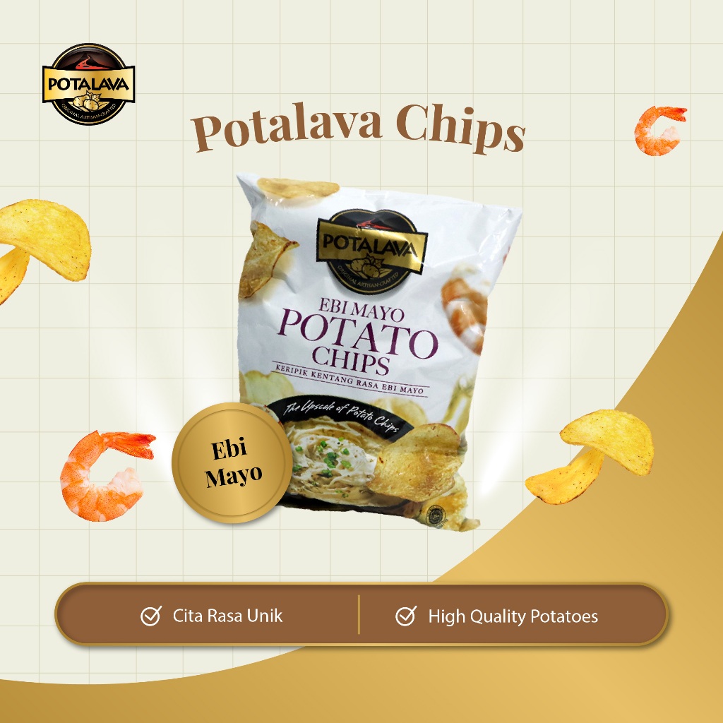 

Potalava Keripik Kentang Ebi Mayo 110gr