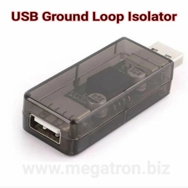 USB Ground Loop Stopper / Limitter / Isolator - Anti noise bunyi dengung