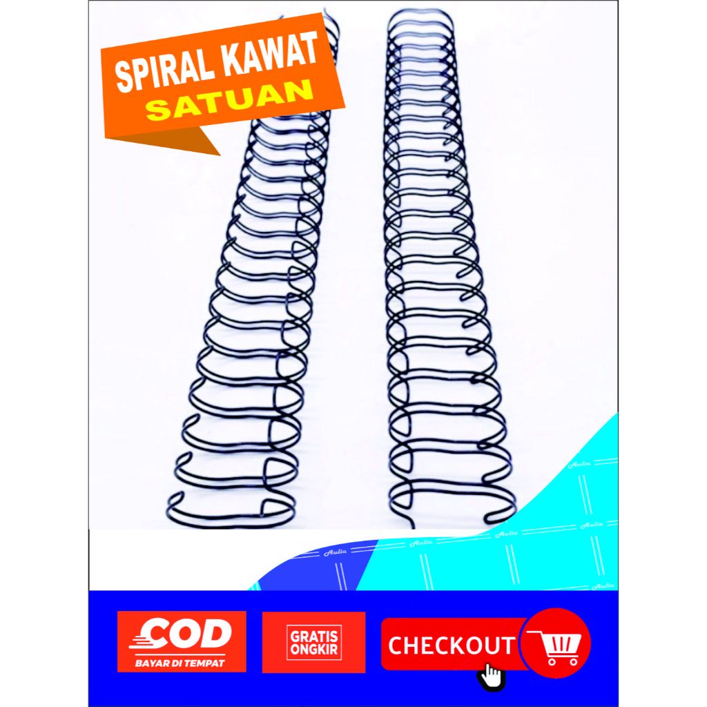 

Spiral Kawat/Ring Kawat Jilid, ECERAN 3:1 A5 24 LOOPS