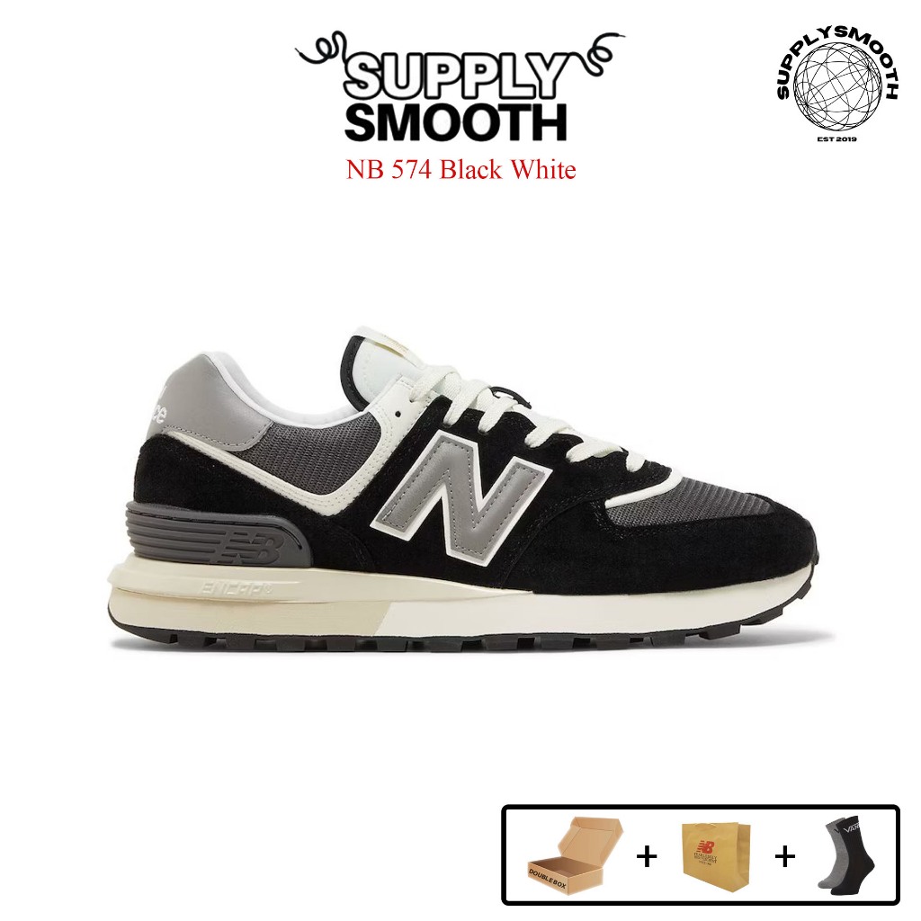 New Balance 574 Legacy Black White