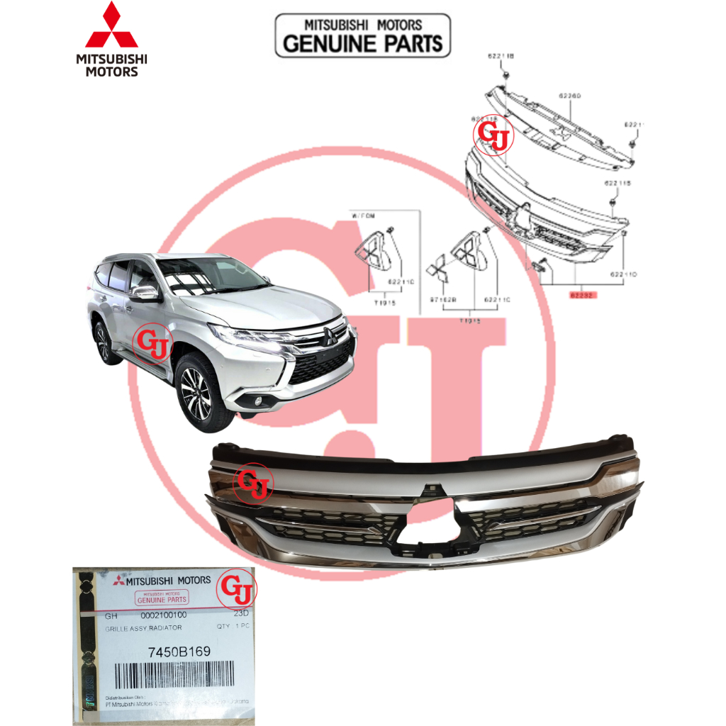 GRILLE FR MITSUBISHI PAJERO ALL NEW   7450B169