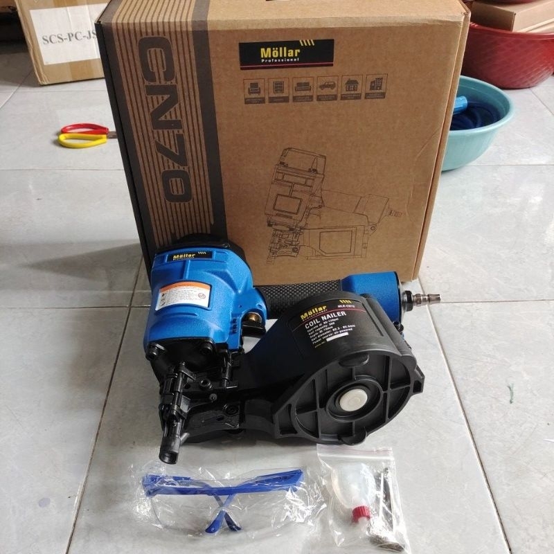 MOLLAR CN70  mesin paku coil / MOLLAR CN70 pallet coil nailer