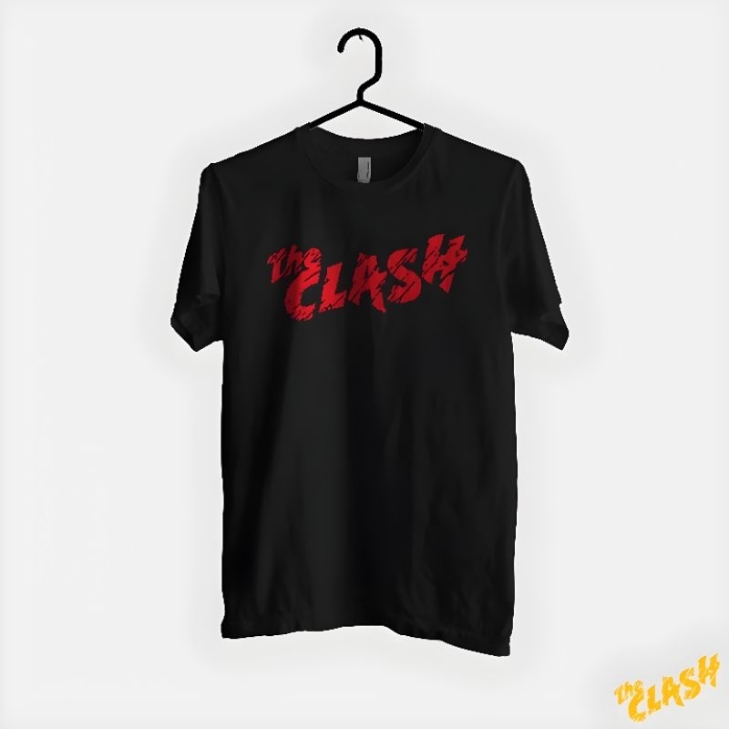 T-shirt band punk The Clash-Logo