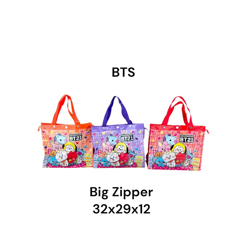 Tas tenteng besar seleting