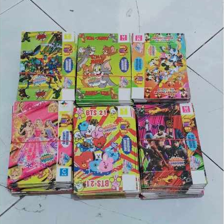 

mainan kado hanya bungkusnya isi 100 pcs kertas kado harga termurah