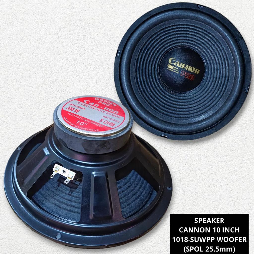 Speaker Cannon 10 Inch Pro / Cannon 10 Pro / Canon 10 Pro Woofer