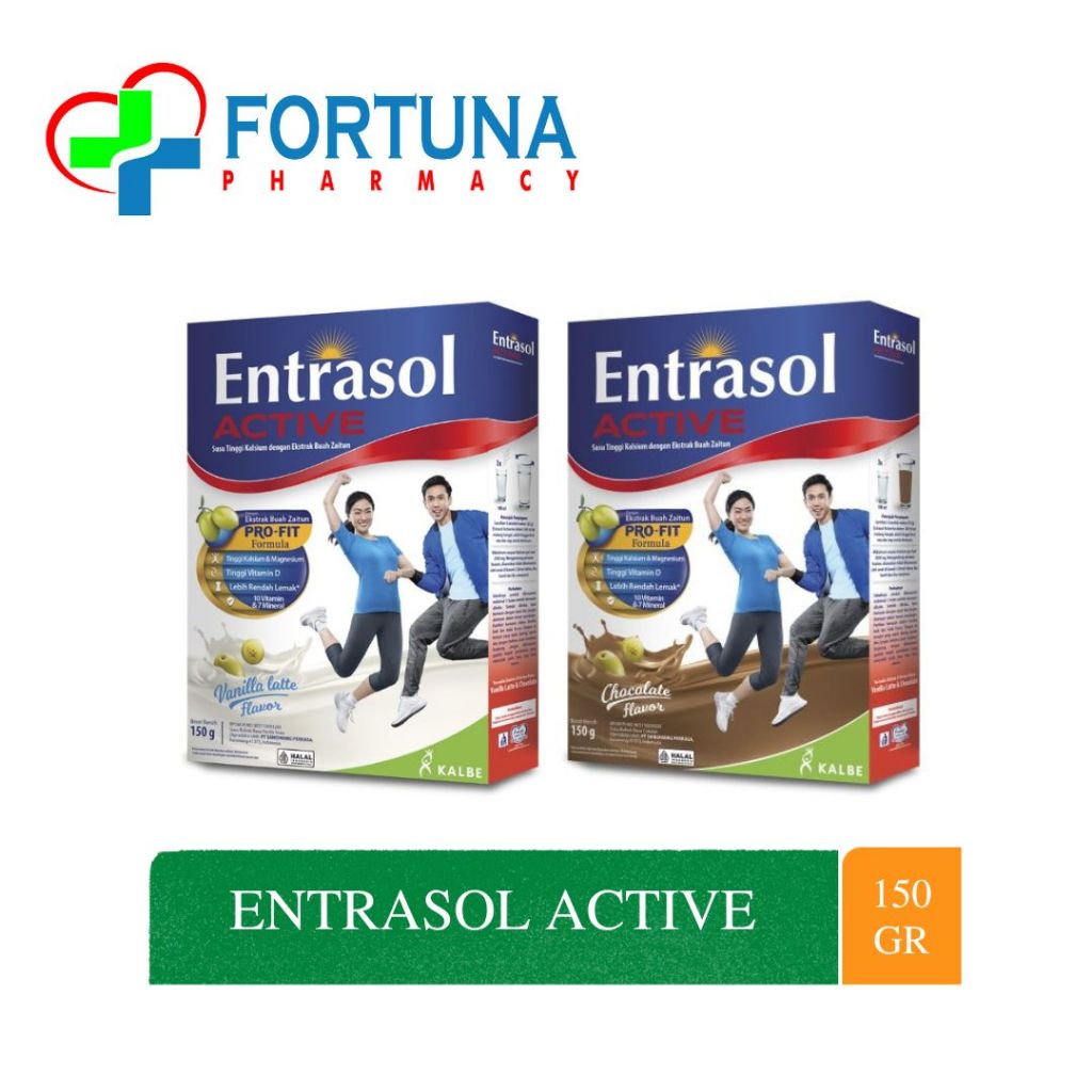 

Susu Entrasol Active 150 g