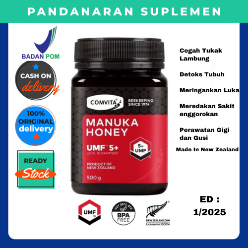 

Madu Honey Manuka UMF 5+ MGO 83+ Comvita 500 Gr