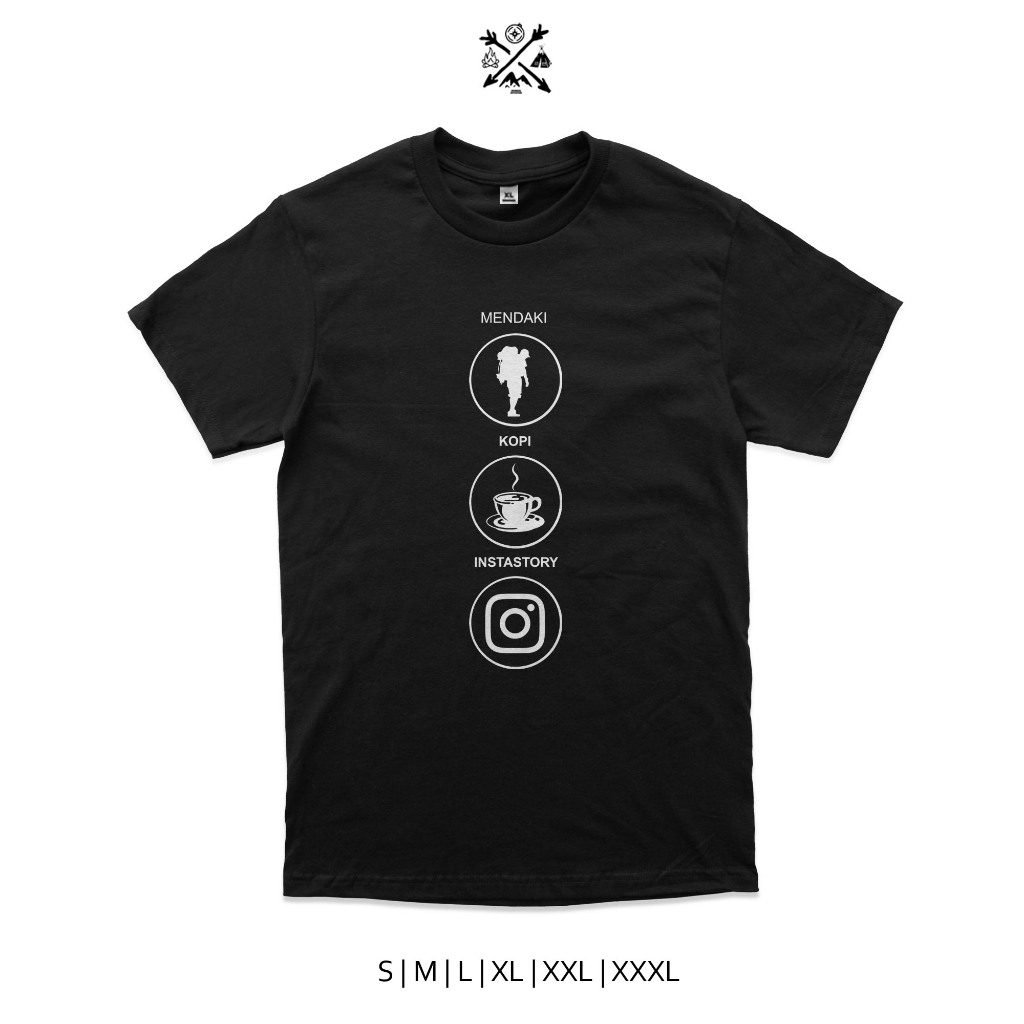 kaos gunung pendaki gunung mendaki kopi instastory