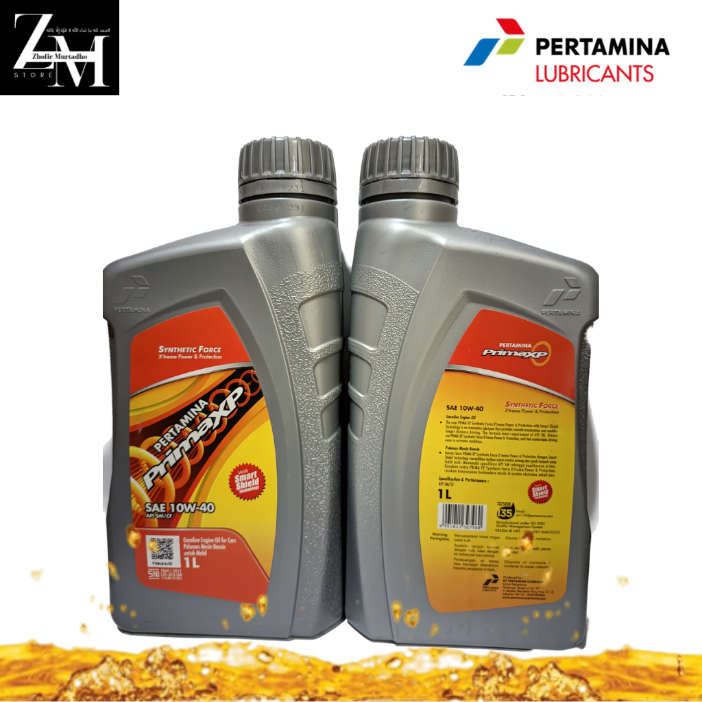 OLI PRIMA XP 10W 40 1 LITER ORIGINAL PERTAMINA
