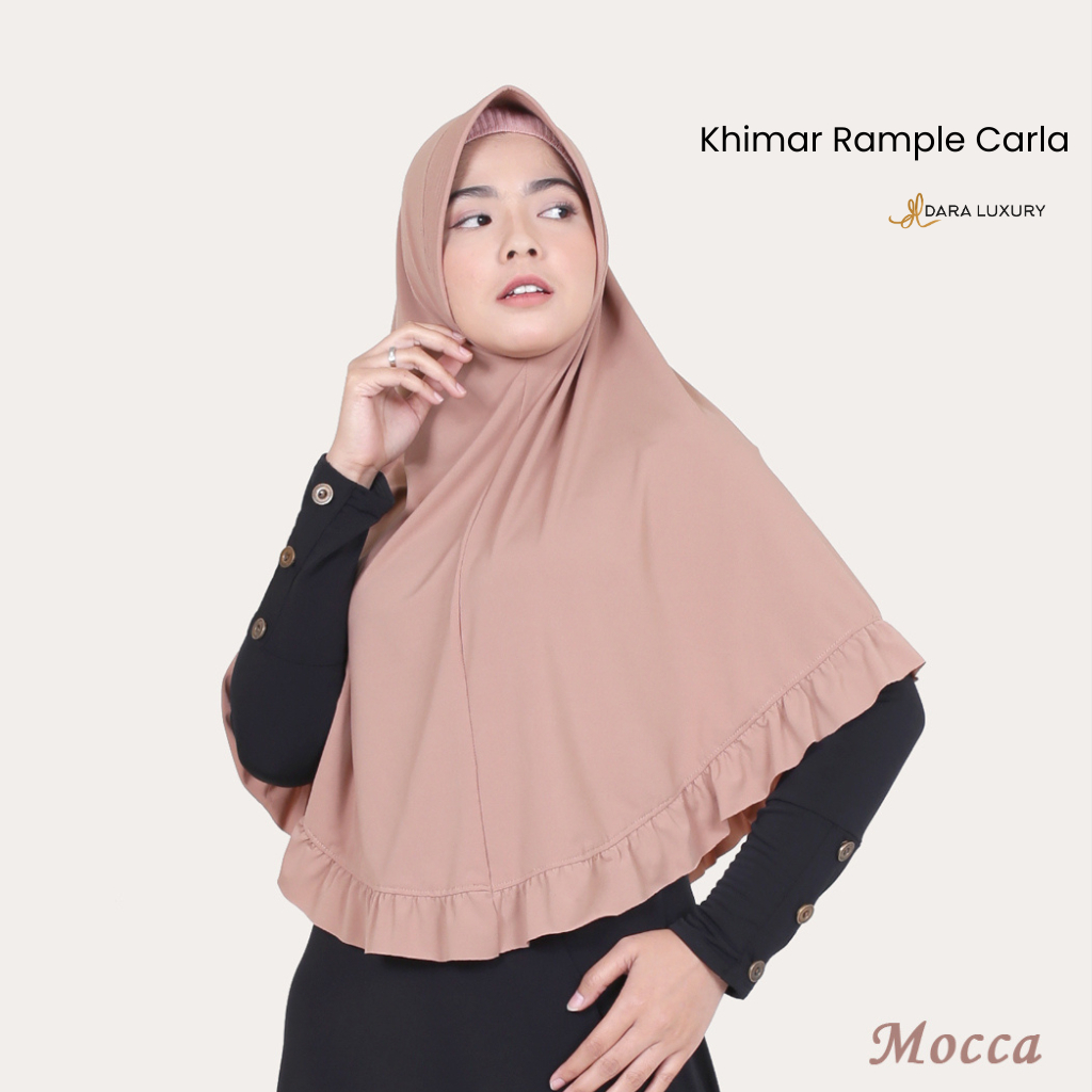 Dara Luxury | Carla | Khimar Rample Jersey Premium