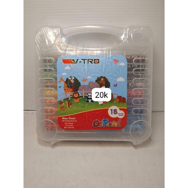 

Crayon V-TRO 18 Warna