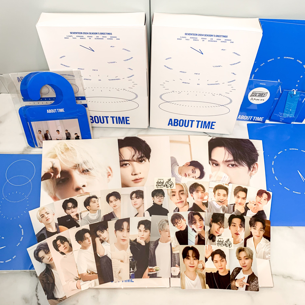 [READY STOCK] Sharing Official Seventeen SVT SG24 Season’s Greetings 2024 SG 24