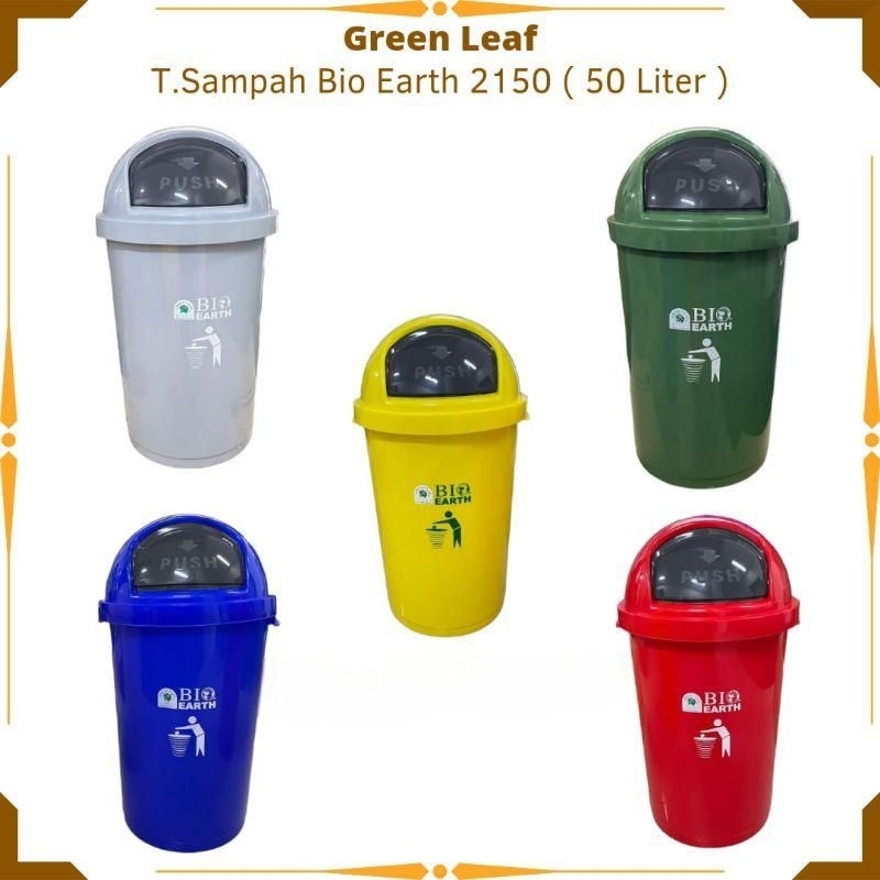 Green Leaf Tempat Sampah Bio Bulat 50 Liter 2150