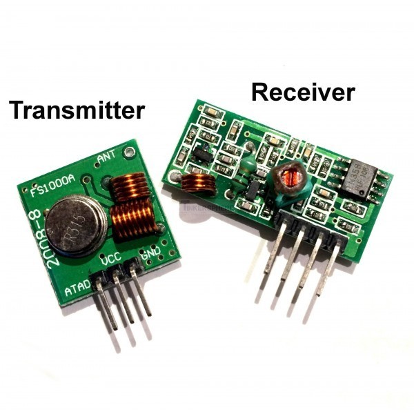 RF 433Mhz / 433Mhz RF transmitter dan receiverArduino/ARM/MCU