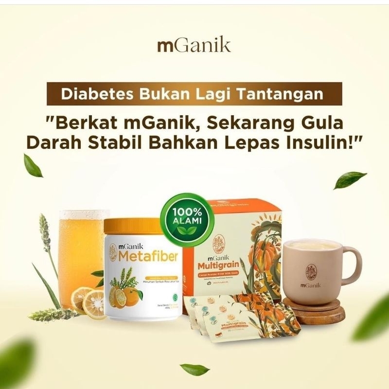 [ COD ] PAKET MGANIK MULTIGRAIN METAFIBER GRATIS HADIAH