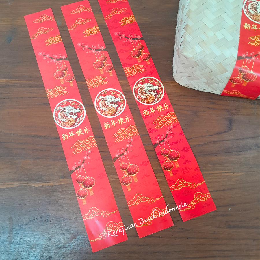 

PAPER BELT IMLEK CHINESE NEW YEAR 2024 SHIO NAGA BOX HAMPERS GONG XI FA CAI