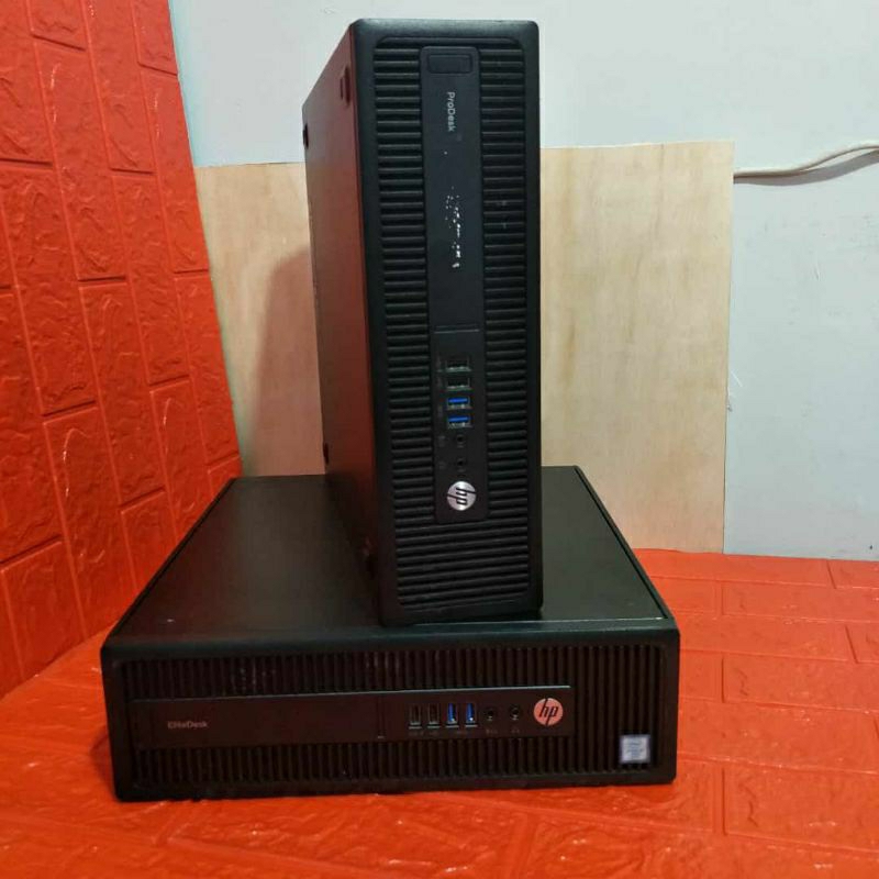 CPU PC HP ELITEDESK SFF 800 G2 I5 GEN 6 / 8GB / SSD 256GB