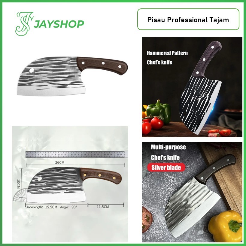 Pisau Dapur Professional Tajam Pisau Koki Jepang Chef Knife Stainless Steel