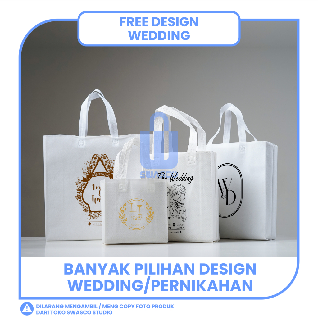 

TAS GOODIEBAG SOUVENIR ACAR PERNIKAHAN COSTOM (FREE DESIGN)