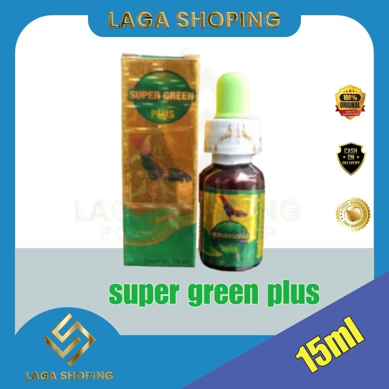 SUPER GREEN PLUS obat ayam tarung