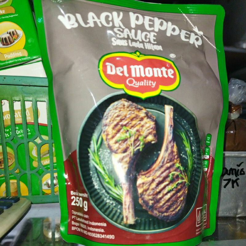 

Delmonte Black Pepper Sauce 250 gr