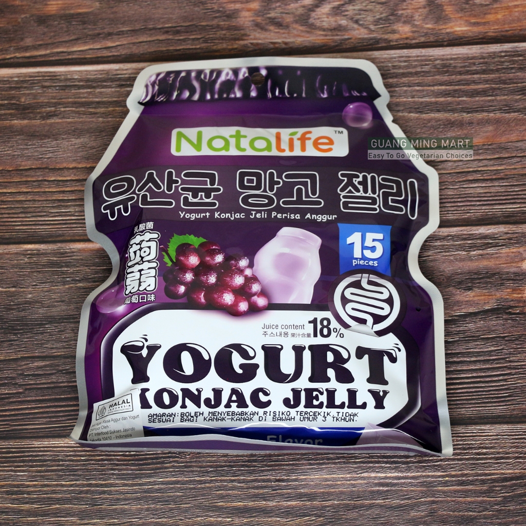 

Natalife Yogurt Konjac Jelly Grape 300gr