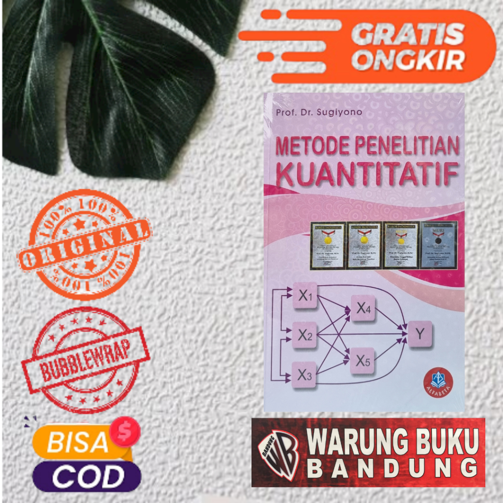 Buku Metode Penelitian Kuantitatif Tahun 2024  - Prof. Dr. Sugiyono