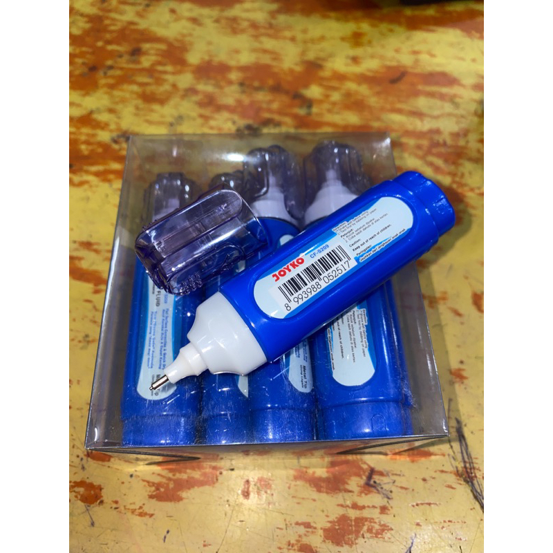 

Tipe X Cair / Stippo / Correction Fluid Joyko Kepala Besi(1Pcs)