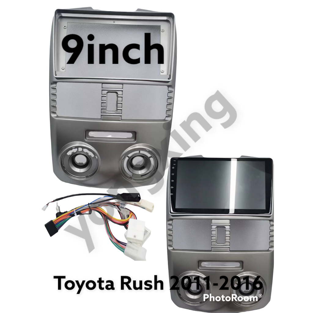 Head Unit Android Untuk Toyota Rush Tahun 2009-2016 9Inch Penerima Navigasi & Penerima AV Android 4 