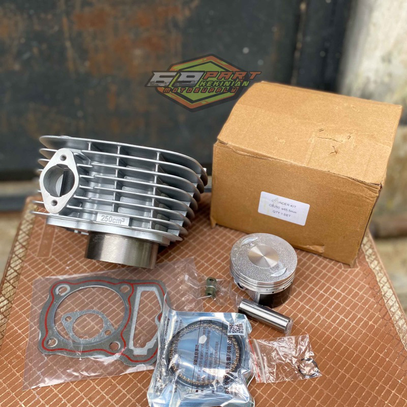 blok seher blok cilinder silinder WY 250 diablo xiema set piston pnp gl megapro tiger