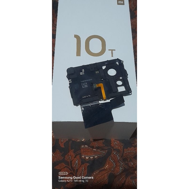 backover mesin xiaomi mi 10t original copotan tutup mesin xiaomi mi 10t origin copotan